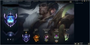 CONTA LEAGUE OF LEGENDS SESON 3 VARIAS SKINS LOL