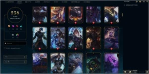 CONTA LEAGUE OF LEGENDS SESON 3 VARIAS SKINS LOL