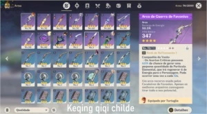 AR 42 Keqing + Childe + Qiqi - Genshin Impact