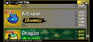 Conta com kitsune perm e portal perm - Roblox