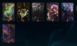 Conta de LOL nível 314 com diversas skins. - League of Legends