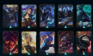 Conta de LOL nível 314 com diversas skins. - League of Legends