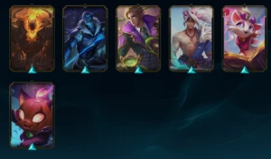 Conta de LOL nível 314 com diversas skins. - League of Legends