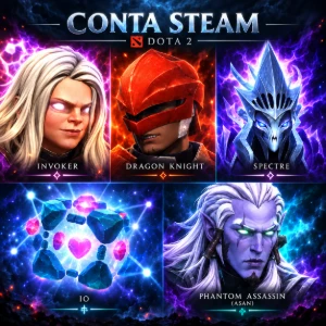 Conta com Personas - DOTA 2