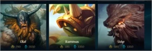 conta com 110 champions, 26 skins e 19k de EA + brinde - League of Legends LOL