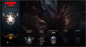 conta com 110 champions, 26 skins e 19k de EA + brinde - League of Legends LOL