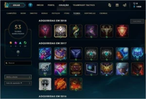CONTA FERRO 3 - League of Legends LOL