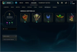 CONTA FERRO 3 - League of Legends LOL