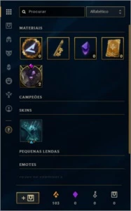CONTA FERRO 3 - League of Legends LOL