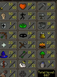 Vendendo pure com várias quests e lvls, tenho +70 vendas - Runescape RS