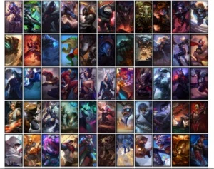 Conta Unranked com 191 Skins e 149 Champs - League of Legends LOL