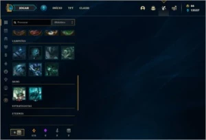 Conta Unranked com 191 Skins e 149 Champs - League of Legends LOL
