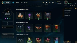 Conta League of Legends LOL