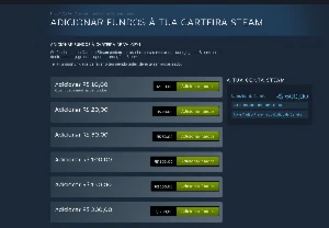 Conta steam com 600 reais em saldo