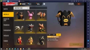 Conta free fire ( já vai com cartão troca de nick)