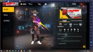 Conta free fire ( já vai com cartão troca de nick)
