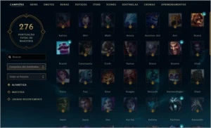 Conta LoL Platina 1 50wins mmr de diamond barata - League of Legends