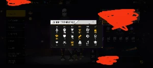 Conta de Free fire antiga ump ruby e 4 passe