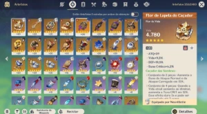 1 conta de genshin + 1 de star rail - Outros