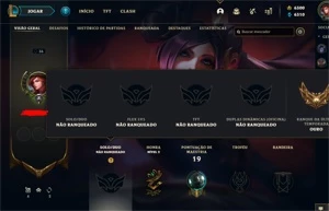 Venda de conta LOL - League of Legends