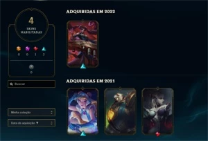 Venda de conta LOL - League of Legends