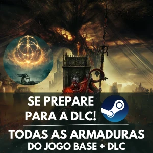 Todas as Armaduras do Jogo Base e DLC - Elden Ring PC STEAM