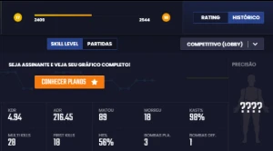 Conta Gamersclub Lvl 17 - Counter Strike CS