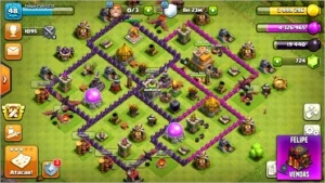 Centro de Vila 7!!!² - Clash of Clans