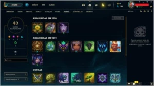 Conta LoL Nv 40 28 Champs 4 SKins - Unranked - League of Legends