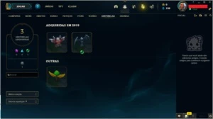 Conta LoL Nv 40 28 Champs 4 SKins - Unranked - League of Legends