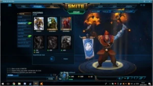 Conta de Smite com tier 5 ullr e outras limitadas - Outros