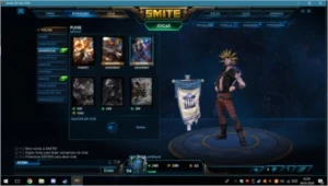 Conta de Smite com tier 5 ullr e outras limitadas - Outros
