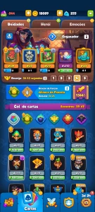 Conta Rush Royale com débito de gemas - Outros