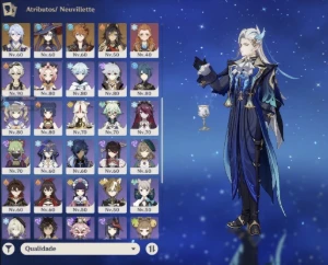 Conta Genshin Impact AR 59 | Servidor American