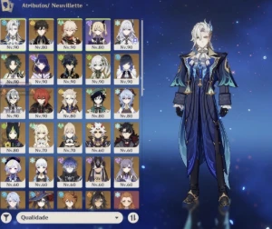 Conta Genshin Impact AR 59 | Servidor American