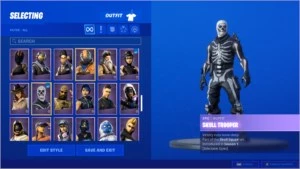 CONTA FORTNITE COM GLOW, GALAXY, IKONIK, TEMPORADA 3 A 10
