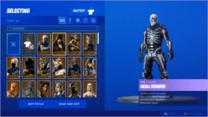 CONTA FORTNITE COM GLOW, GALAXY, IKONIK, TEMPORADA 3 A 10