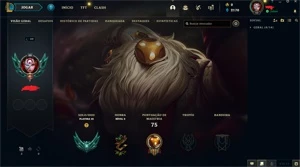 vendo conta platina 3(bom mmr) - League of Legends LOL