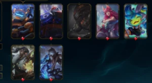 Conta ex diamante  muitas skins - League of Legends LOL