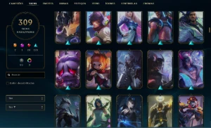 CONTA LOL TODOS OS CAMPEÕES E MAIS DE 300 SKINS PROMOÇÃO - League of Legends