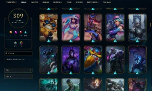 CONTA LOL TODOS OS CAMPEÕES E MAIS DE 300 SKINS PROMOÇÃO - League of Legends