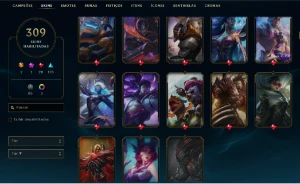 CONTA LOL TODOS OS CAMPEÕES E MAIS DE 300 SKINS PROMOÇÃO - League of Legends