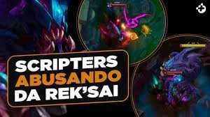 Script Reksai Invisível+ 150 Campeoes League of legends LOL