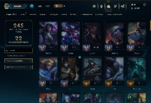 Unranked com 80 Champs e 39 Skins ( ADC / MID / JG )