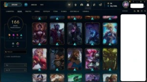 51 Skins - 8 Vandal - 5 Phantom - Canivete - 166 Skins LOL - Valorant