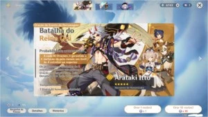 AR 49 + ZhongLi + Falcão + 6743 Primogens + 59 resinas. - Genshin Impact