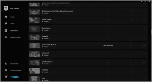 Conta Epic Games + 100 jogos!!!