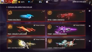Conta de Free Fire