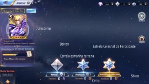Server A139 serafina/ aldebaram divino - Saint Seiya Awakening SSA