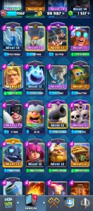 Conta Clash Royale 12k trofeu - troca de nick